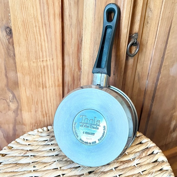 Tools Of The Trade Stainless Steel Pot With Glass Lid Size 1 Quart - Picture 6 of 12